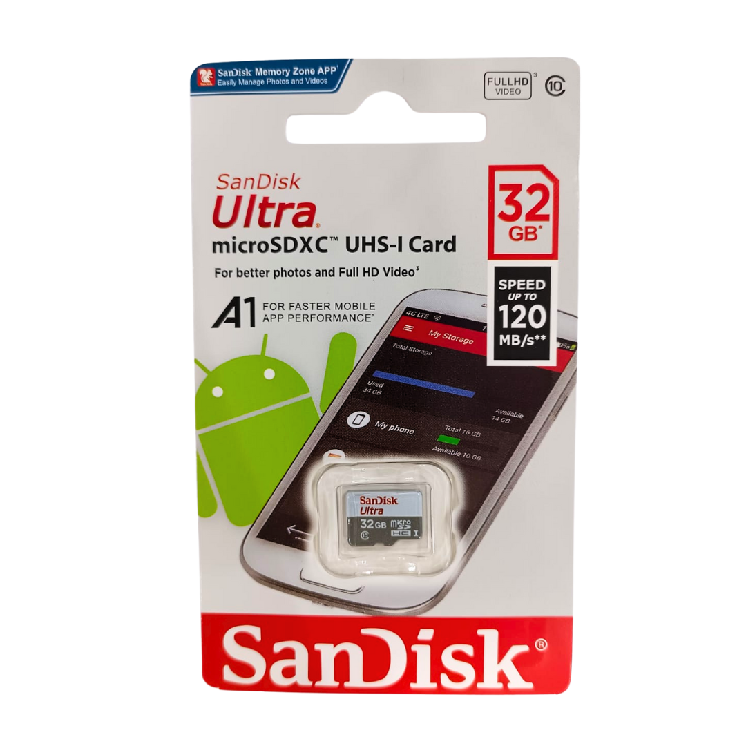 San Disk Miscro Sd Memory Card 32GB