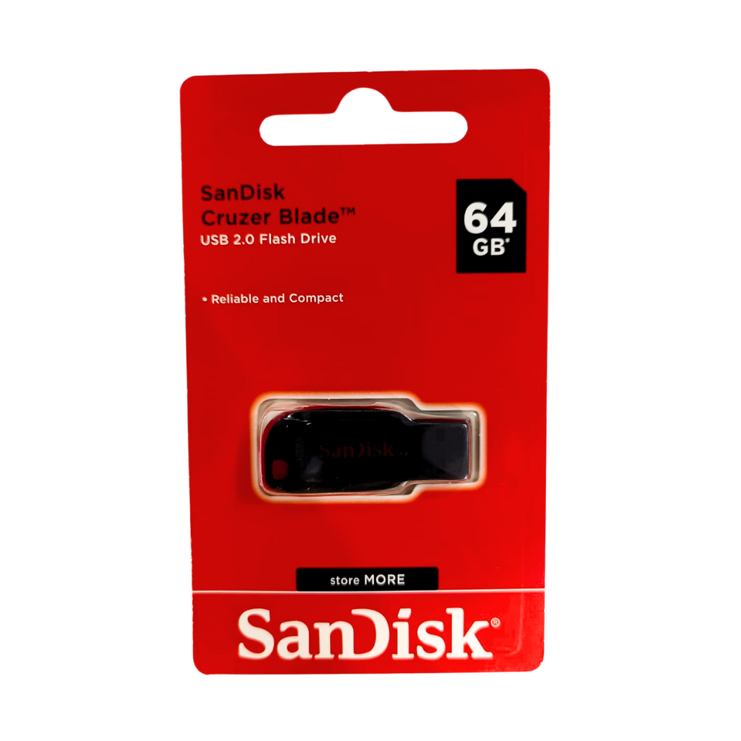San Disk USB Flash Drive 64GB