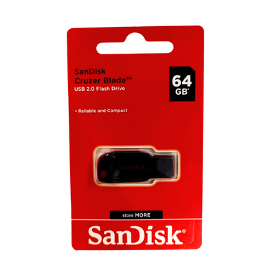 San Disk USB Flash Drive 64GBac