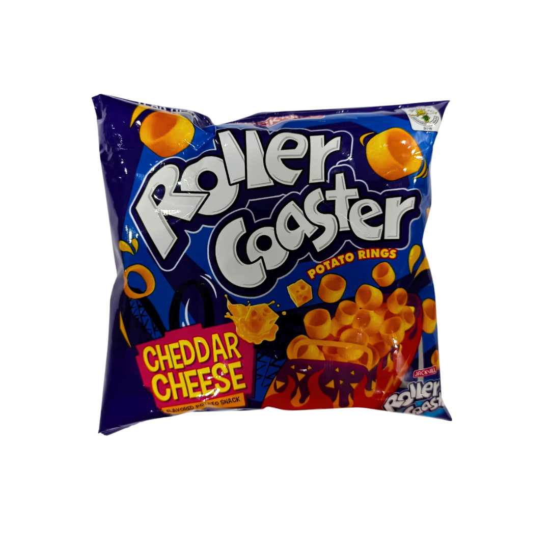Rollercoaster  Cheddar Cheese Potato Rings 24g