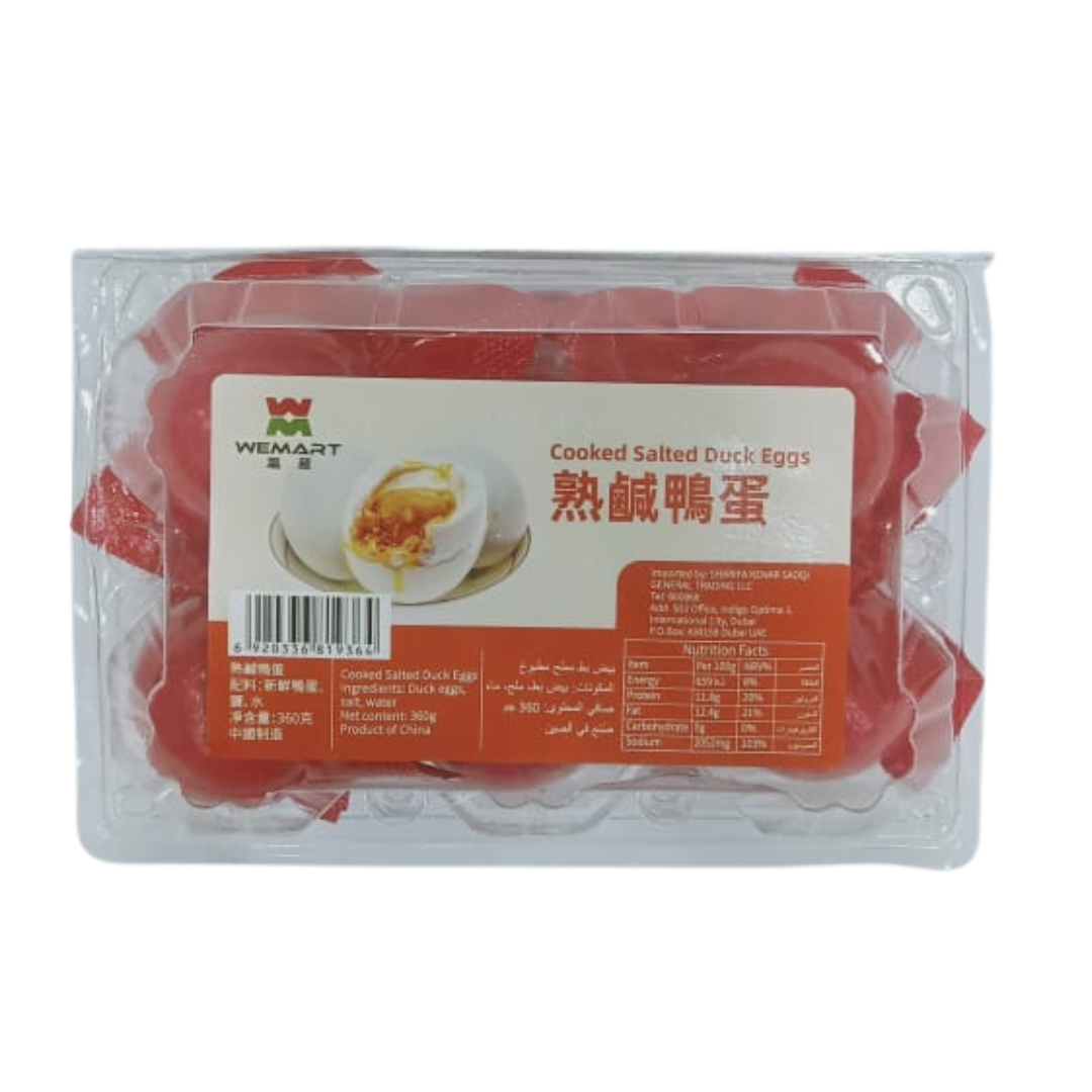 Wemart Cook Salted Duck Eggs 6pc