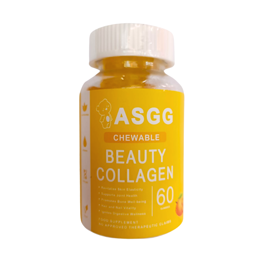 ASGG Beauty Collagen Gummies 60pc (manggo flavor)