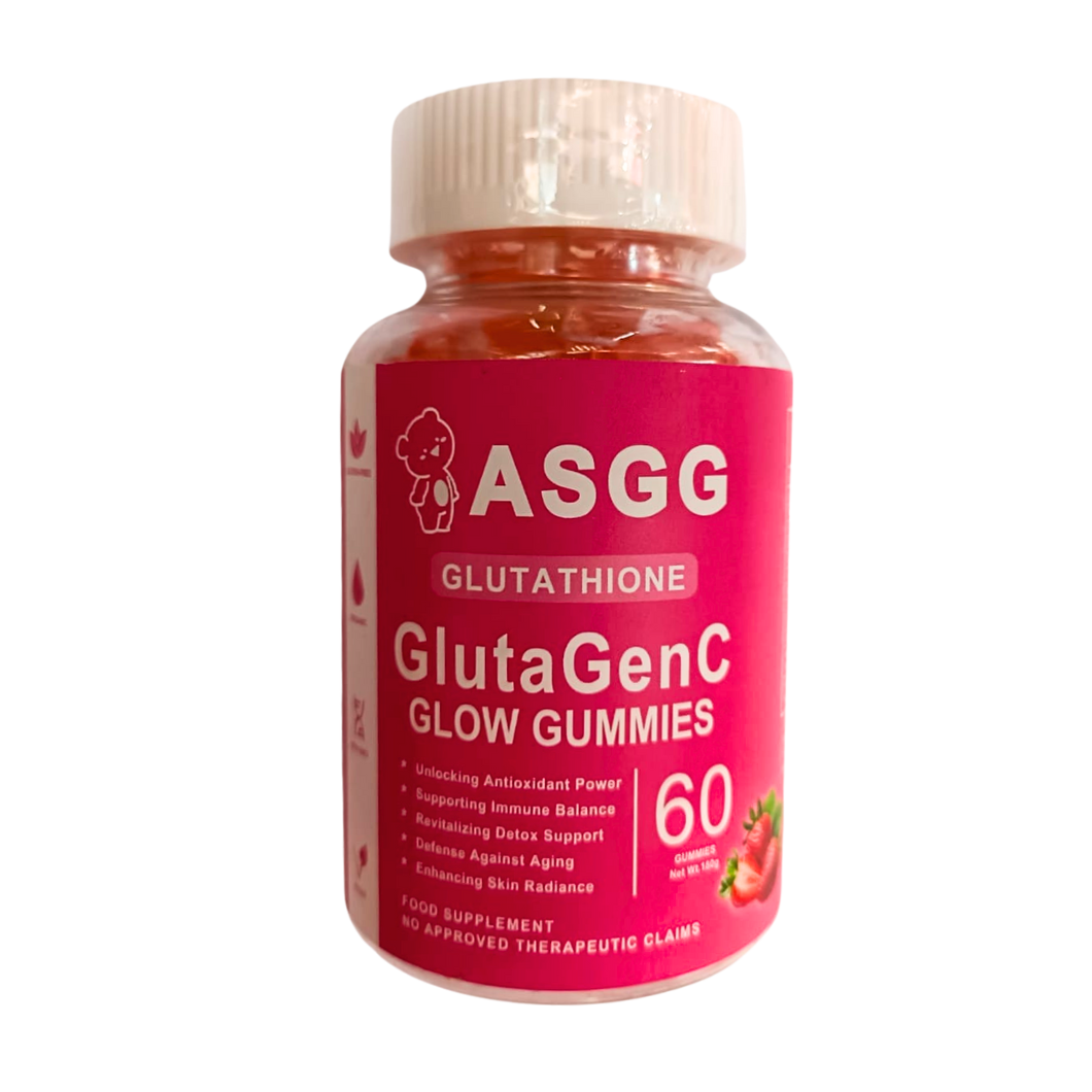 ASGG GlutagenC Glow Gummies 60pc