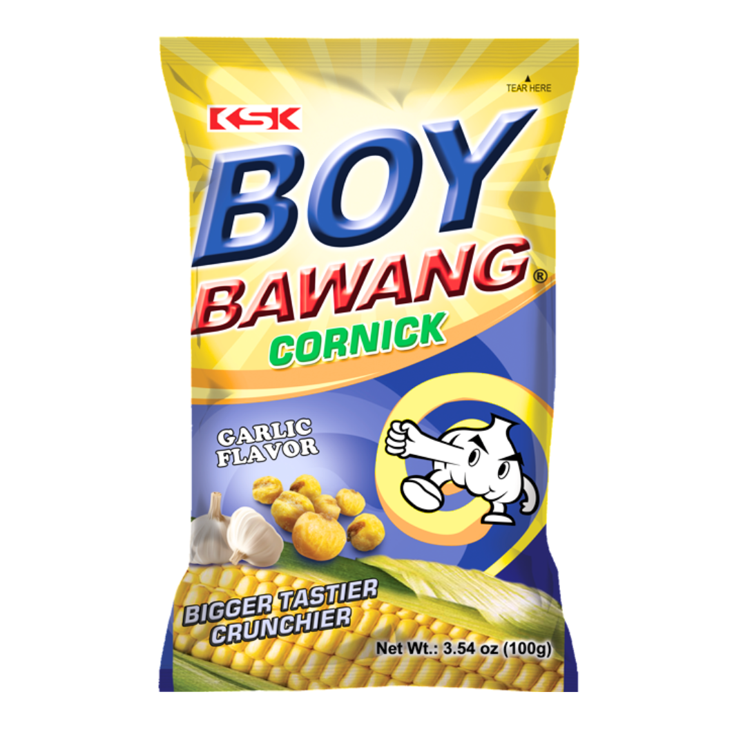 Boy Bawang Cornick Garlic Flavor 100g
