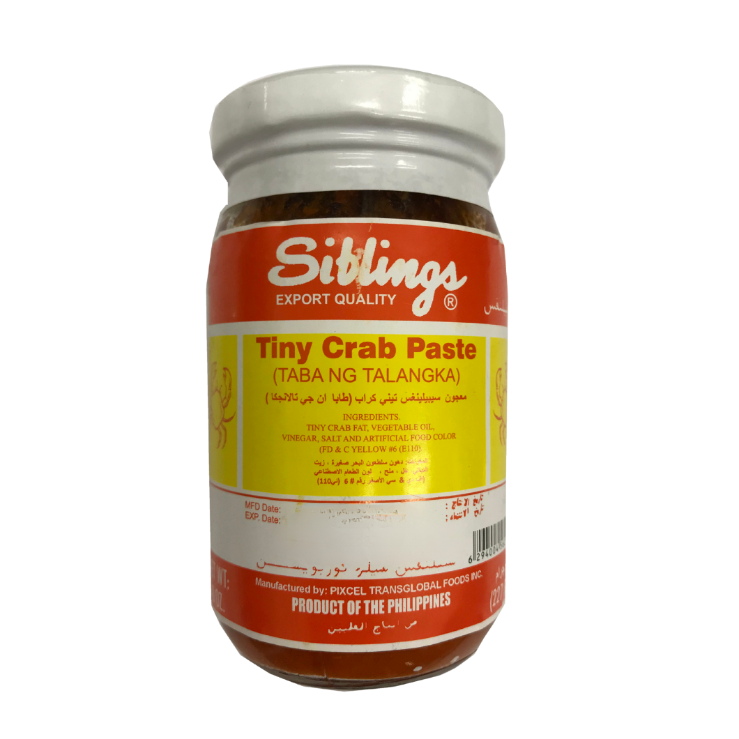 Siblings Tiny Crab Paste (taba ng talangka) 227g