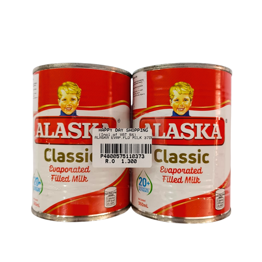 PROMO - Alaska Evaporated Filled Milk