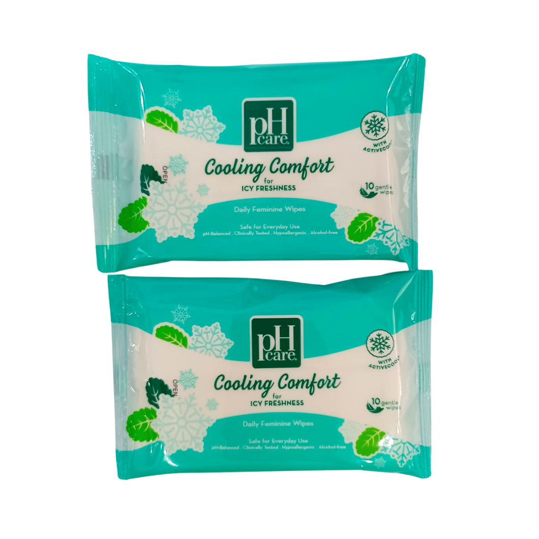 PROMO - PH Care Feminine Wipes Ice Freshness x2