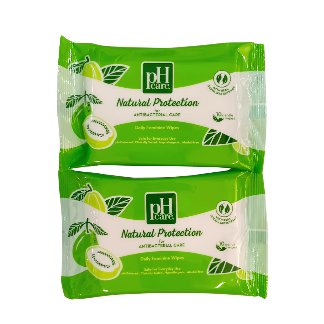 PROMO - PH Care Feminine Wipes x2