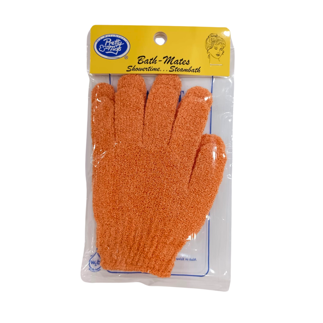 Pretty Miss Bath Mates Showertime Gloves Orange