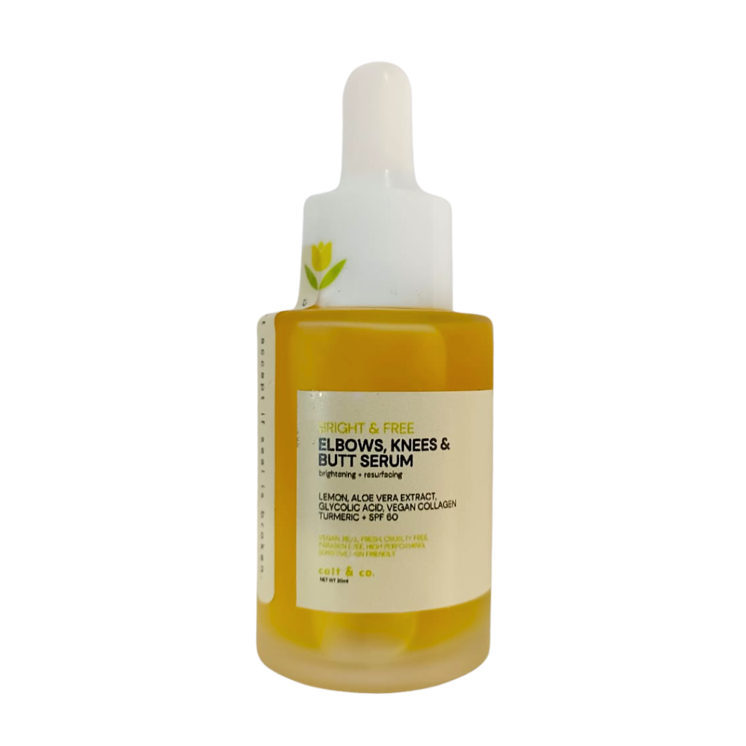 Bright &amp; Free Elbows, Knees &amp; Butt Serum 30ml