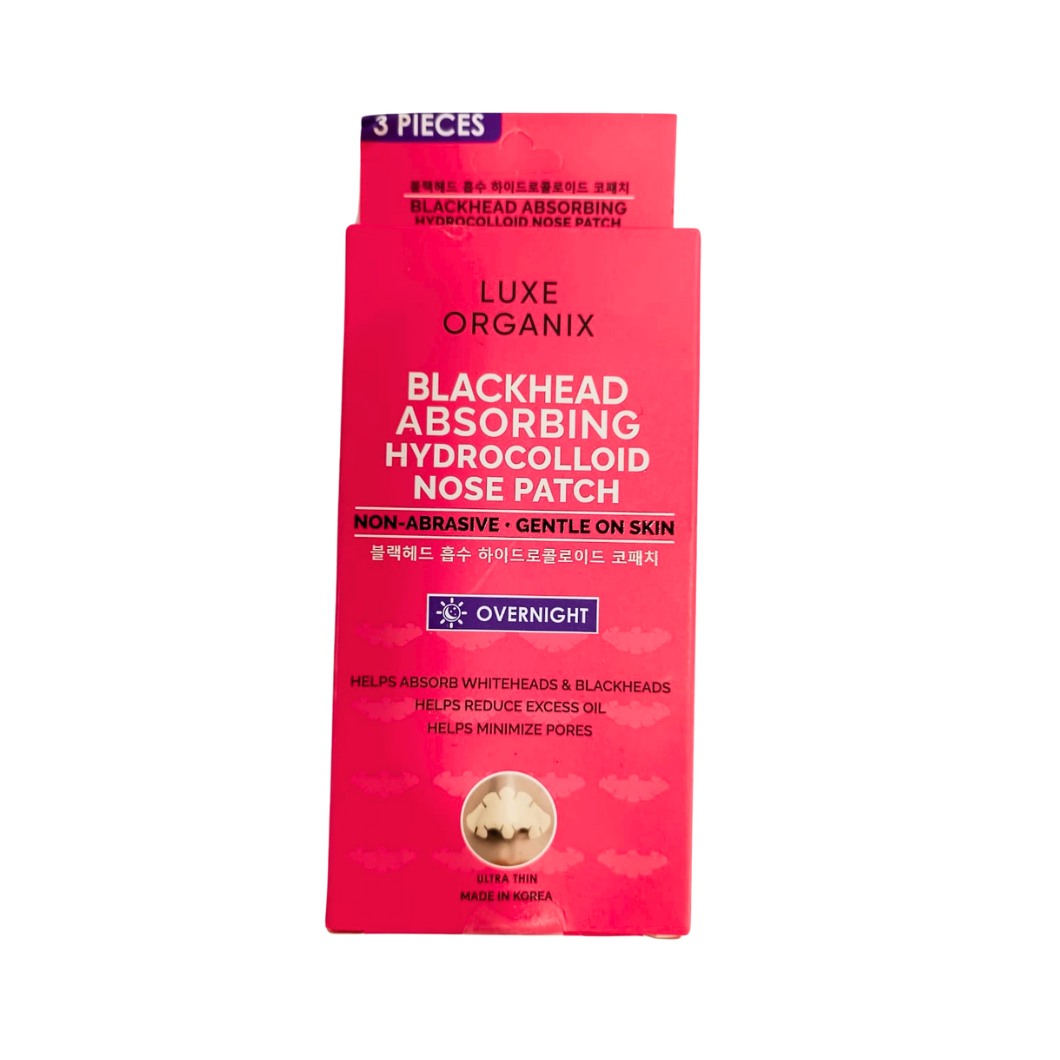 Luxe Organix Blackhead Nose Patch (Overnight) 3pcs