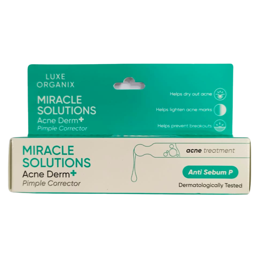 Luxe Organix Miracle Solutions Acne Derm Pimple Corrector 20g