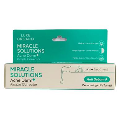 Luxe Organix Miracle Solutions Acne Derm Pimple Corrector 20g