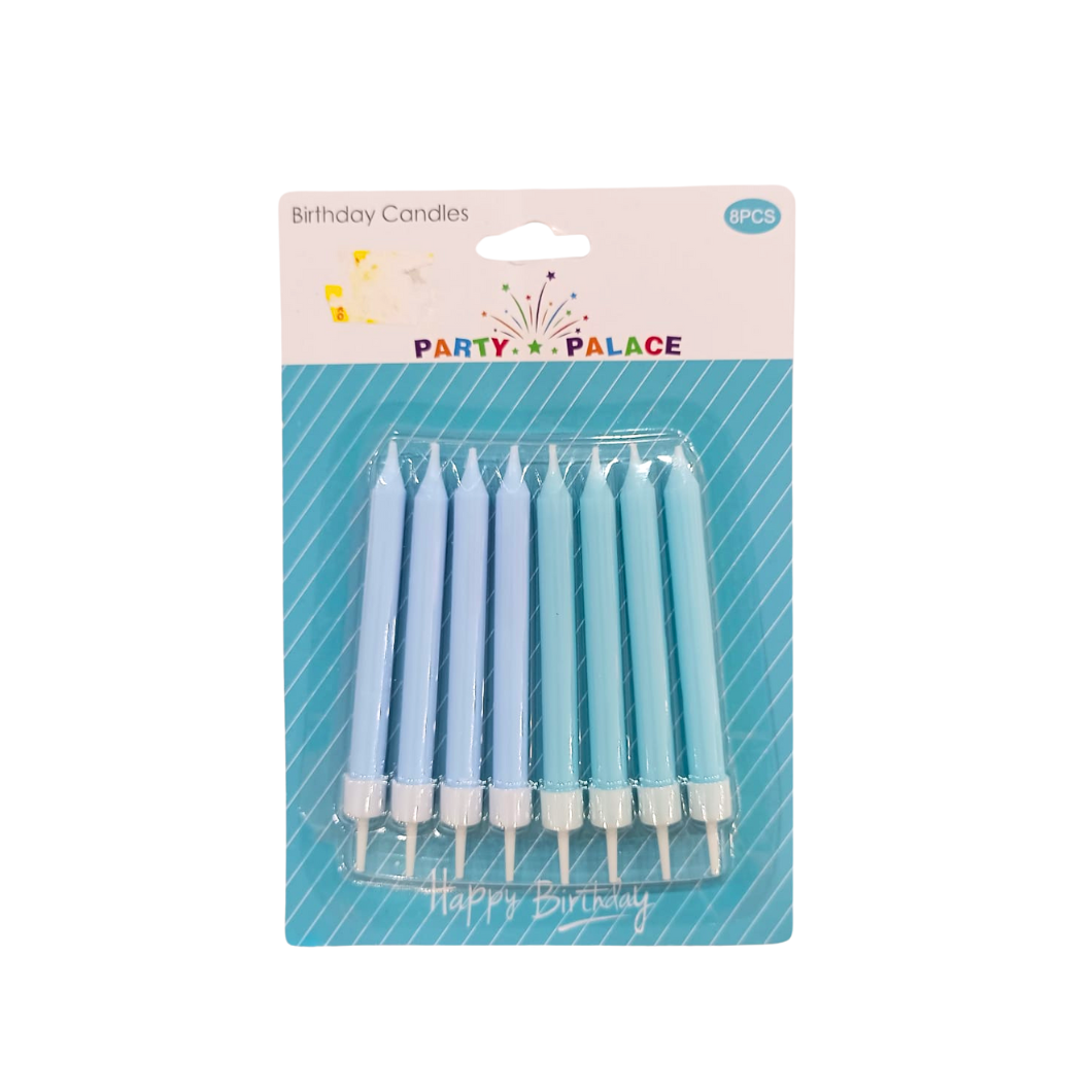 Candle - Happy Birthday (Blue)