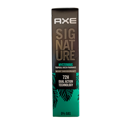 Axe Signature Body Deodorant 0%Gas (Mysterious) 122ml