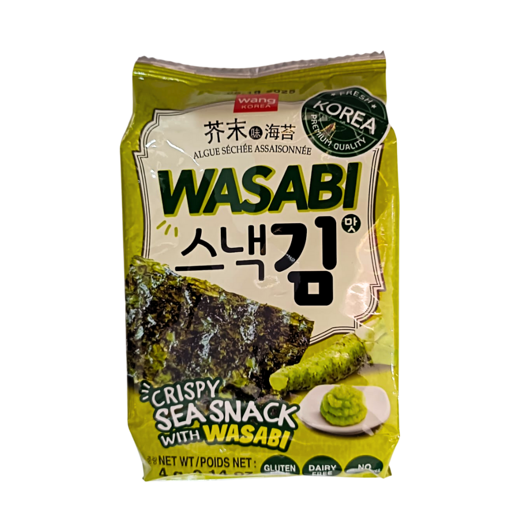 Wasabi Crispy Sea Snack with Wasabi