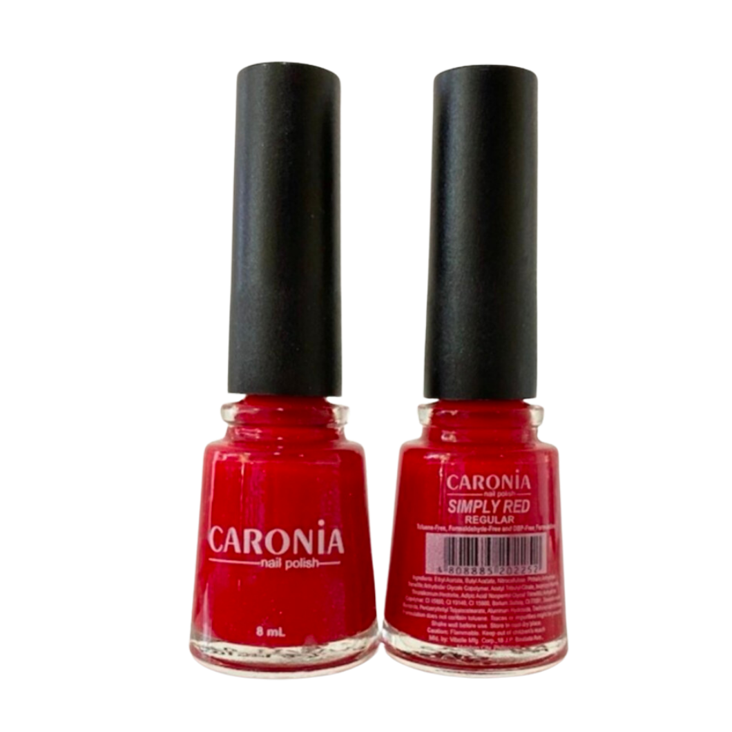 Caronia Nail Polish 15ml- Simply Red