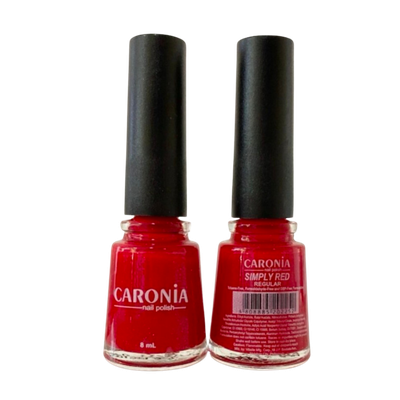 Caronia Nail Polish 15ml- Simply Red