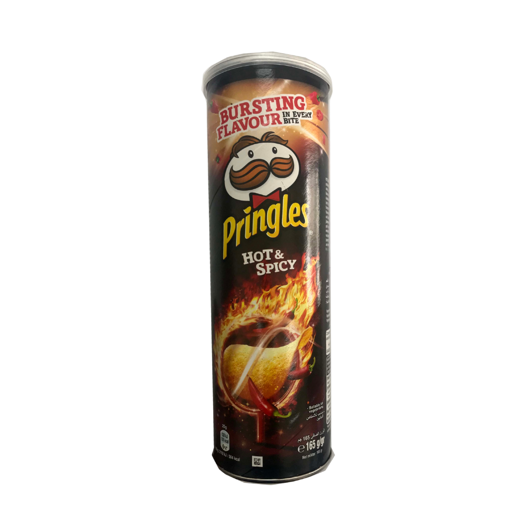 Pringles Hot &amp; Spicy 165g