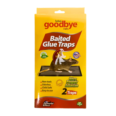 Habro Goodbye Baited Glue Traps (2 Traps)