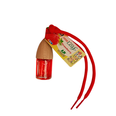 Aroma Leaf Strawberry Car Freshener