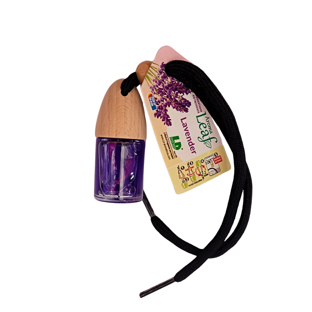 Aroma Leaf Lavender Car Freshener