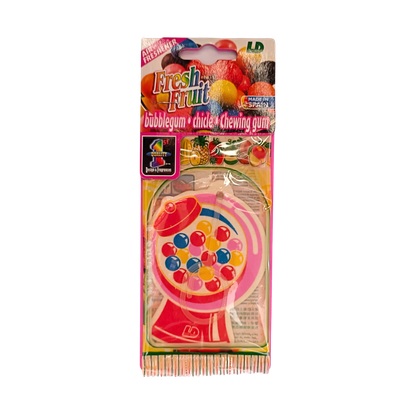 Fresh Fruit Bubble Gum Air Freshener)