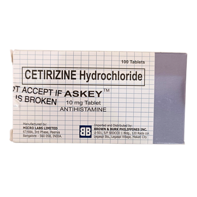 Cetirizine (per pc)