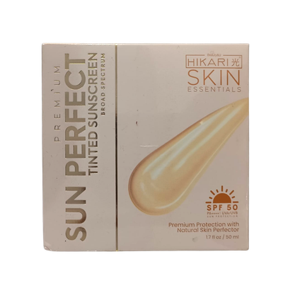 Hikari Sun Perfect Tinted Sunscreen SPF50 (48pcs)