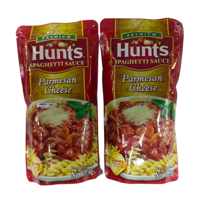 PROMO - Hunts Parmesan Cheese Spaghetti Sauce x2