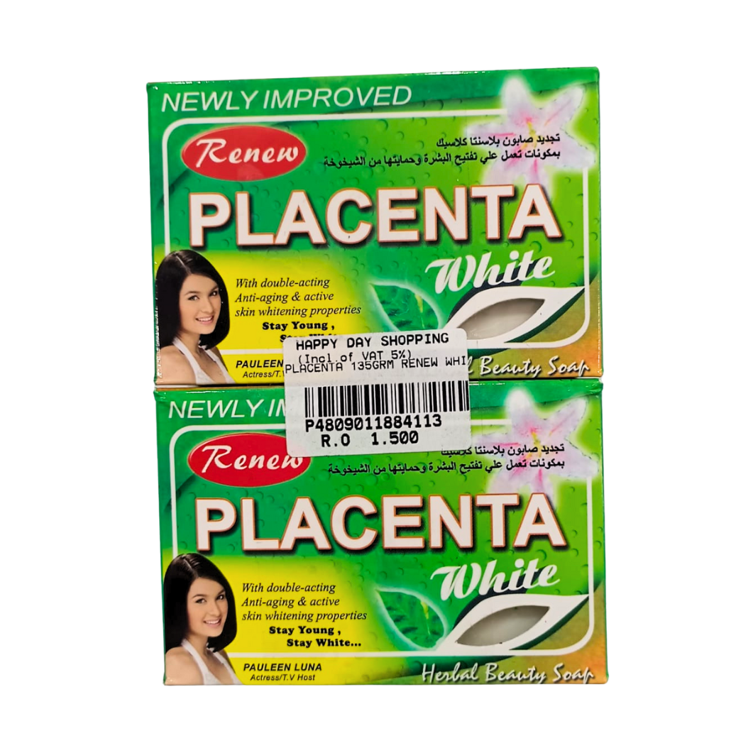 PROMO - Renew Placenta White Soap x2