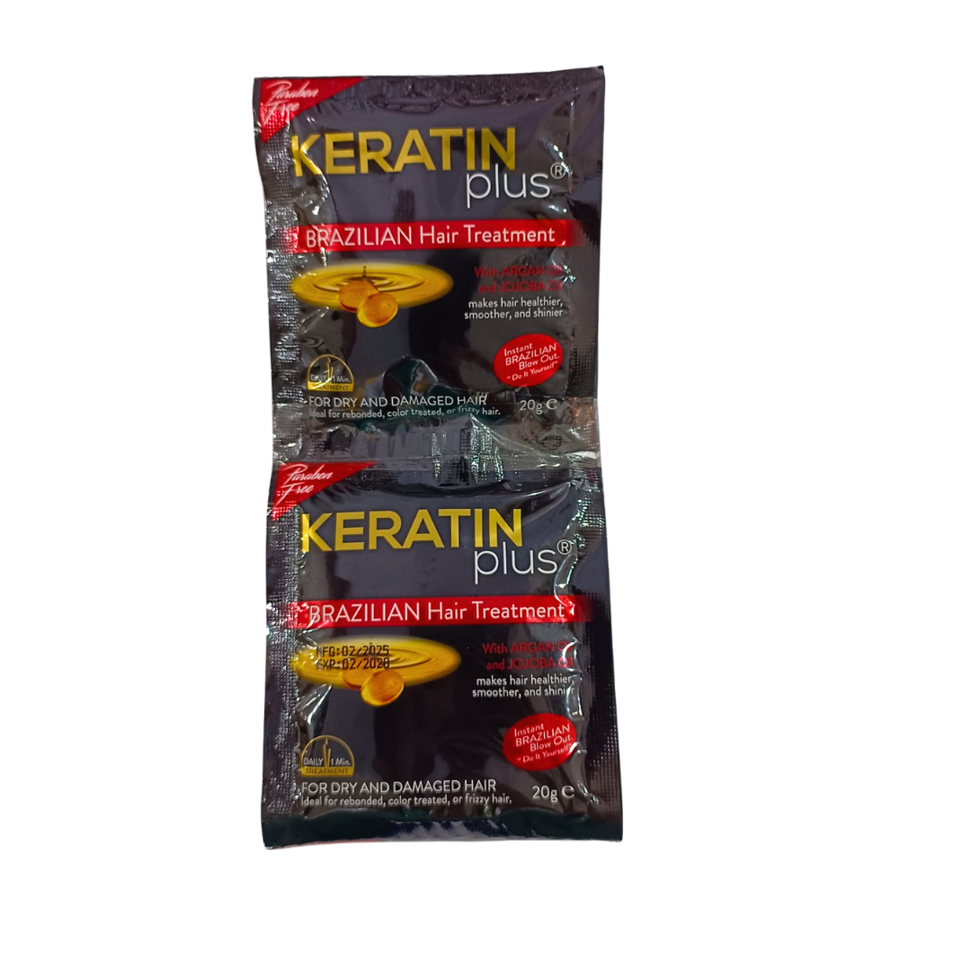 Keratin Plus Brazilian Hair Treatment 12x20g