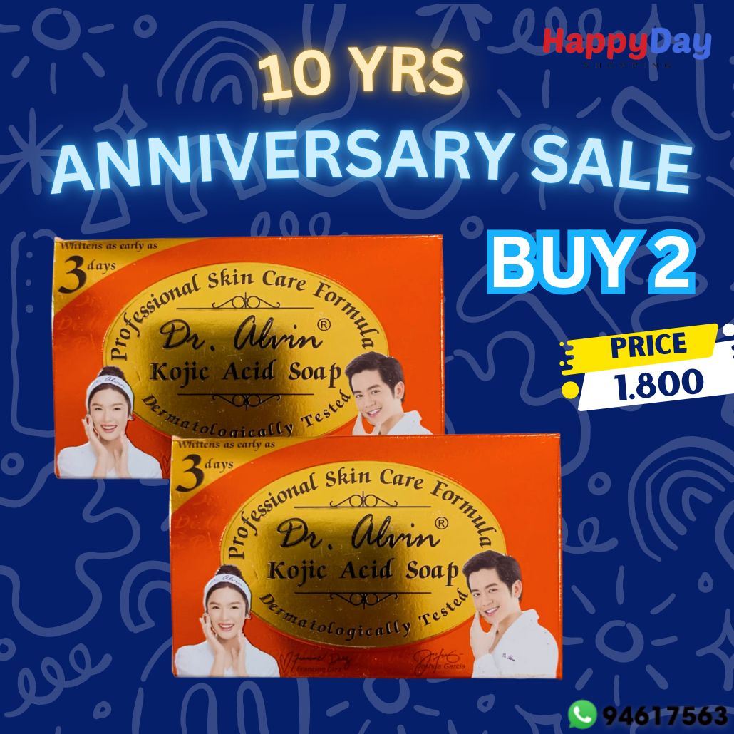 &#39;FLASH SALE DR ALVIN SOAP x2