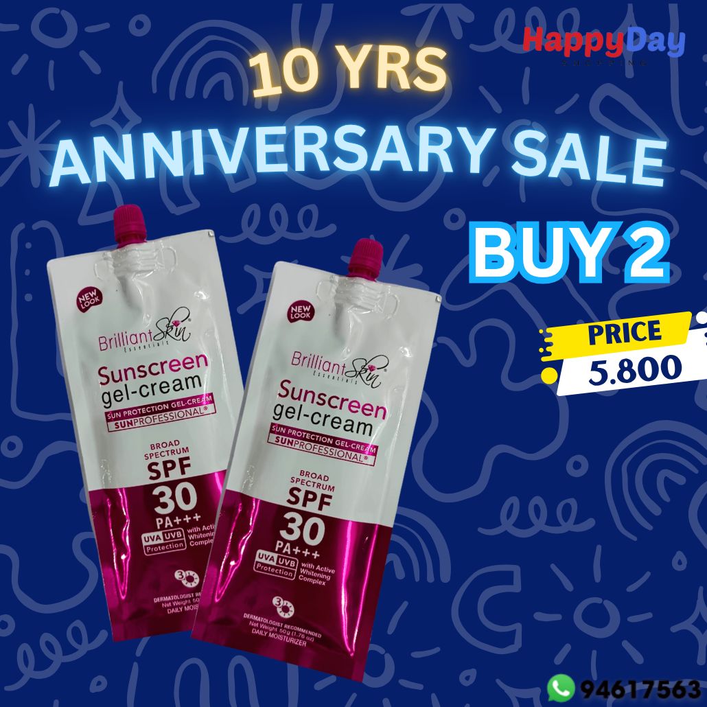 &#39;FLASH SALE BRILLIANT SUNBLOCK  X2