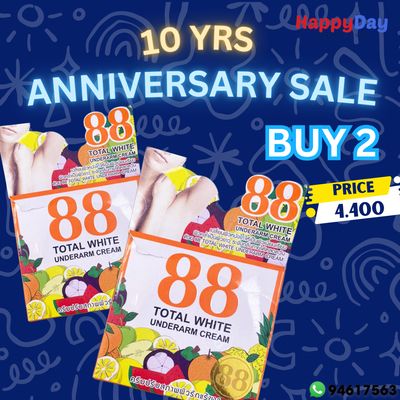 &#39;FLASH SALE 888 WHITENING UNDERARM CREAM X2