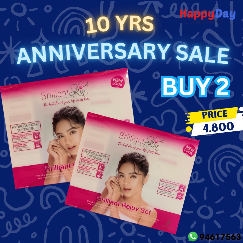 &#39;FLASH SALE BRILLIANT SET REJUV X2