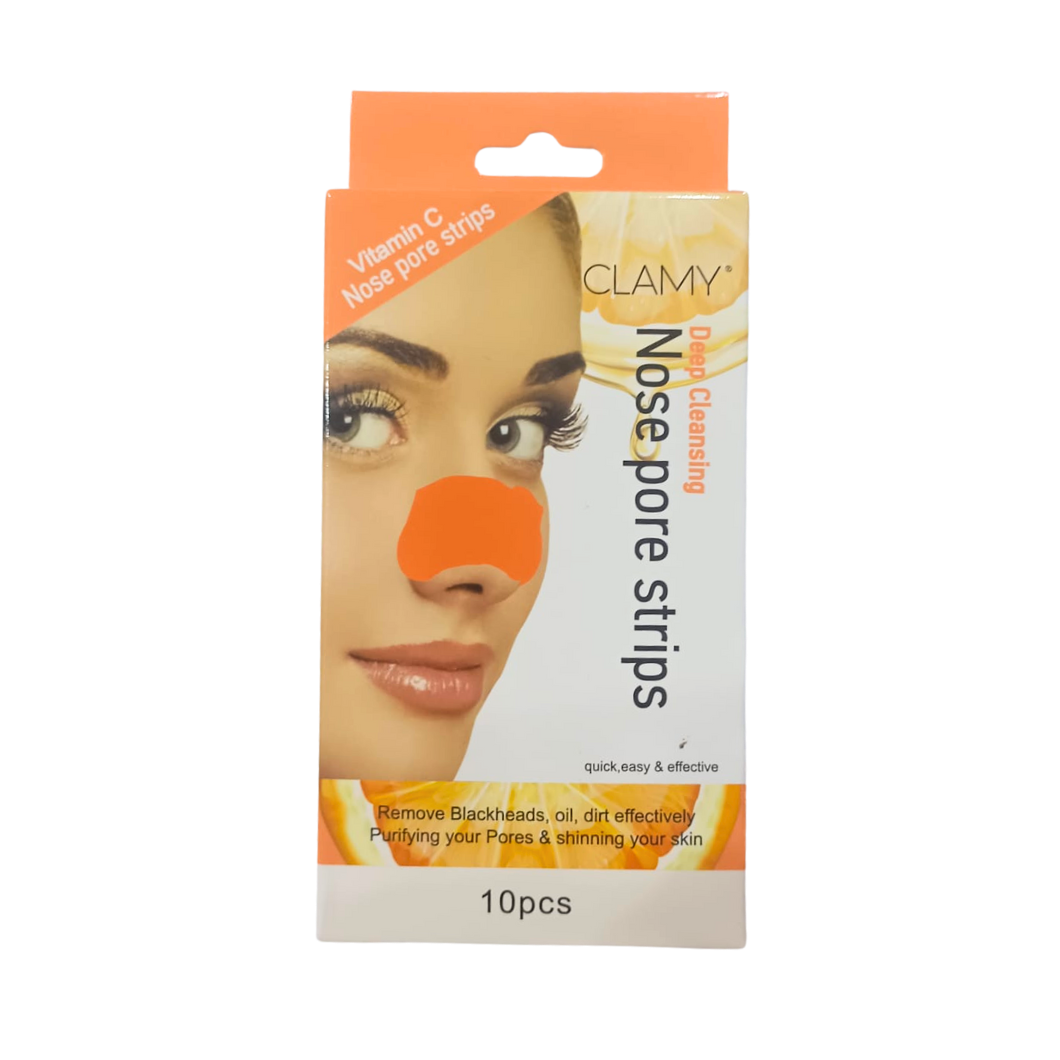 Clamy Nose Pore Strips Vit.C 10pcs