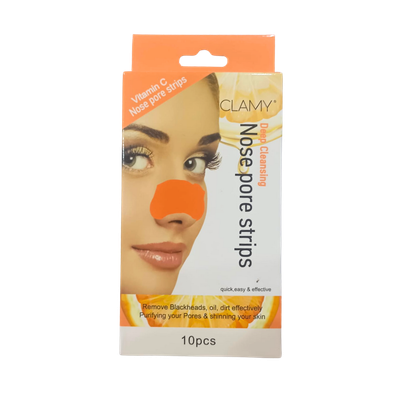 Clamy Nose Pore Strips Vit.C 10pcs