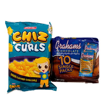 Promo - Chiz Curls + Graham Chocolate
