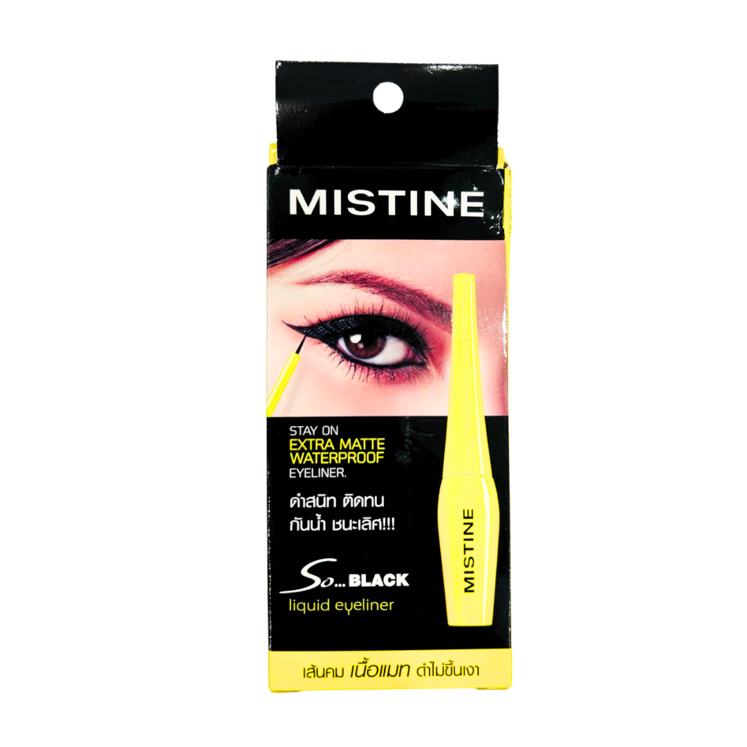 Mistine Extra Matte Waterproof Eyeliner (black)