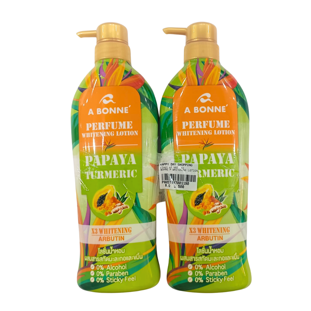 PROMO - A Bonne Papaya Turmeric Lotion x2