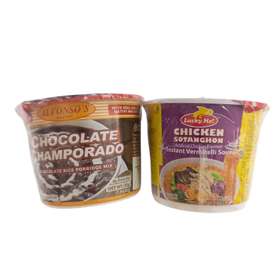 &#39;PROMO - Chocolate Champorado + Chicken Sotanghon