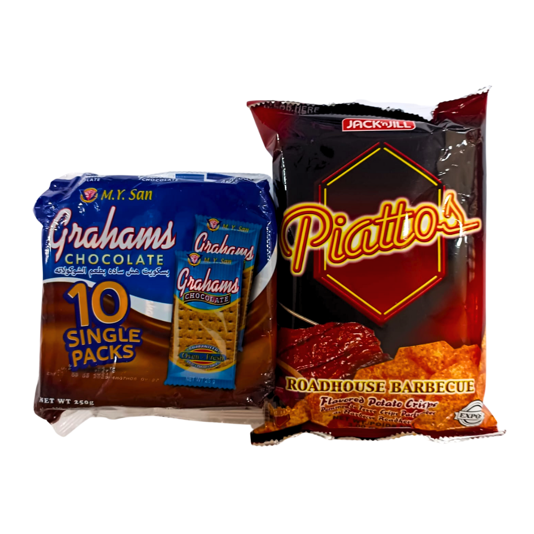 &#39;PROMO - Piattos BBQ + Chocolate Graham