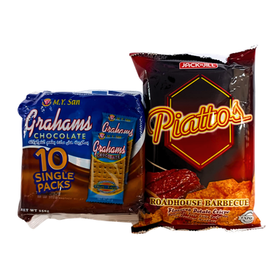 &#39;PROMO - Piattos BBQ + Chocolate Graham