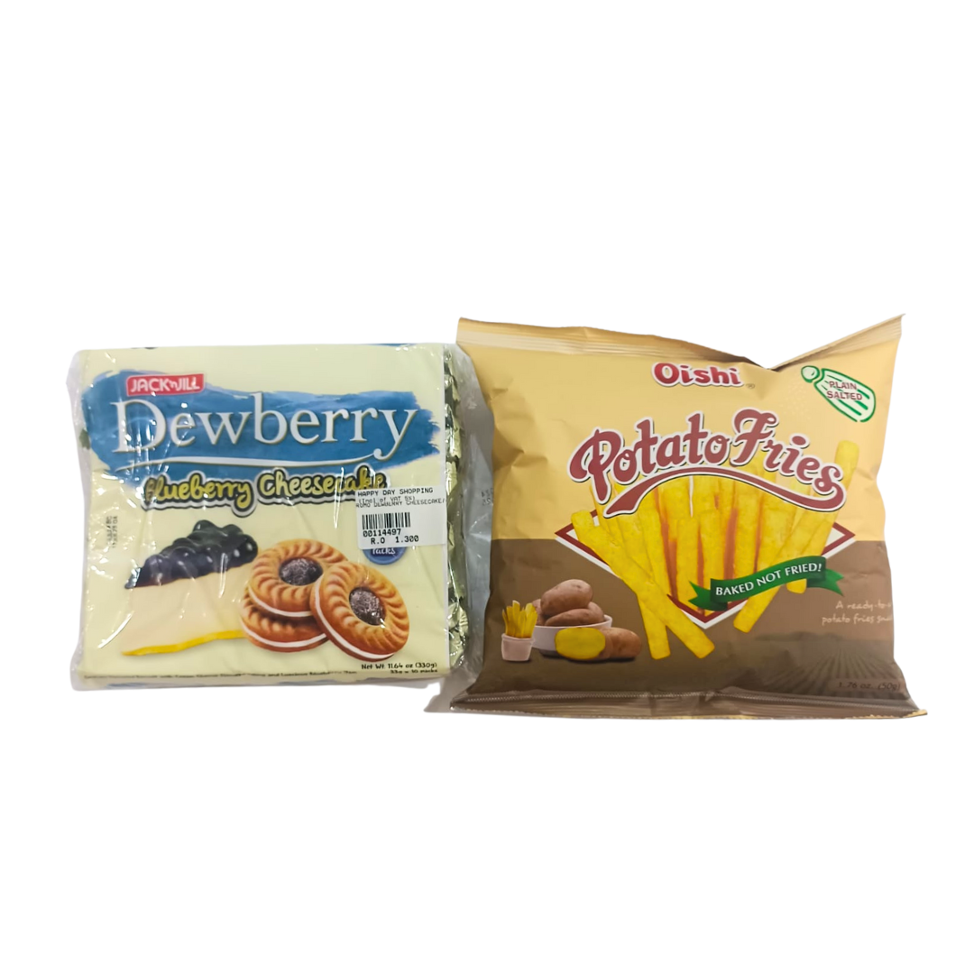 &#39;PROMO - Potato Fries + Dewberry Blueberry