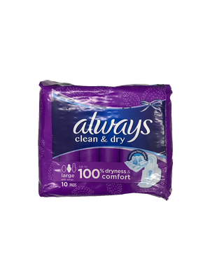 Always 10 Pads Large w/ wings 100g