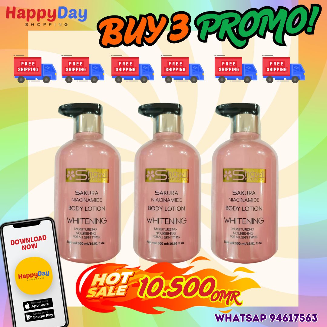 &#39;&#39;Buy 3 Promo - Sakura Lotion