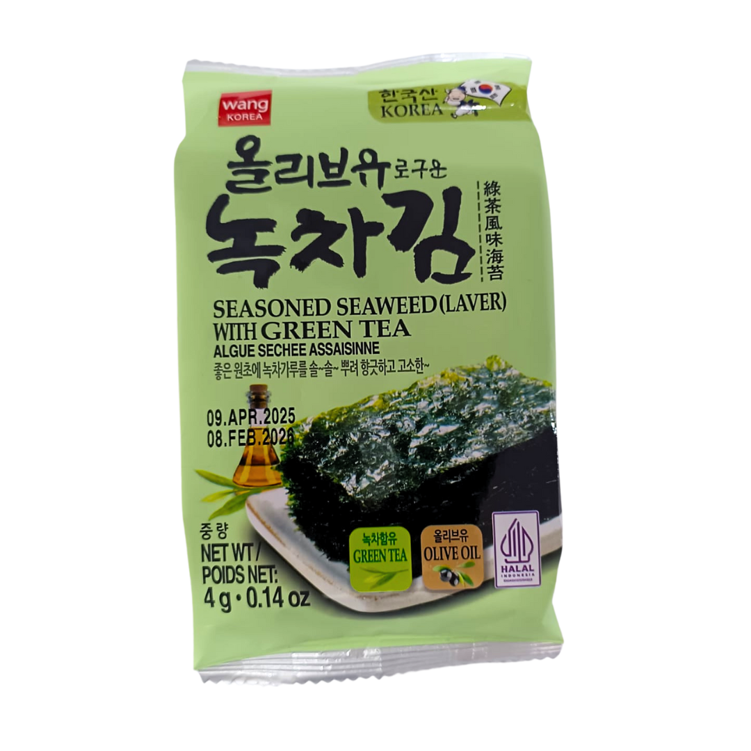Korea Seasoned Seaweed with Green Tea 4g