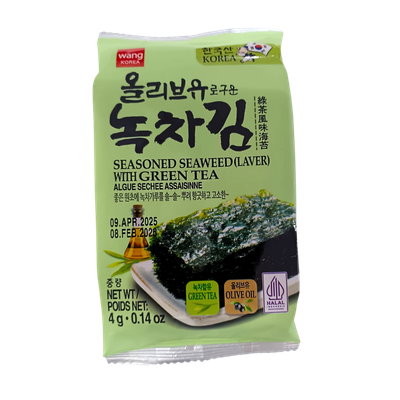 Korea Seasoned Seaweed with Green Tea 4g