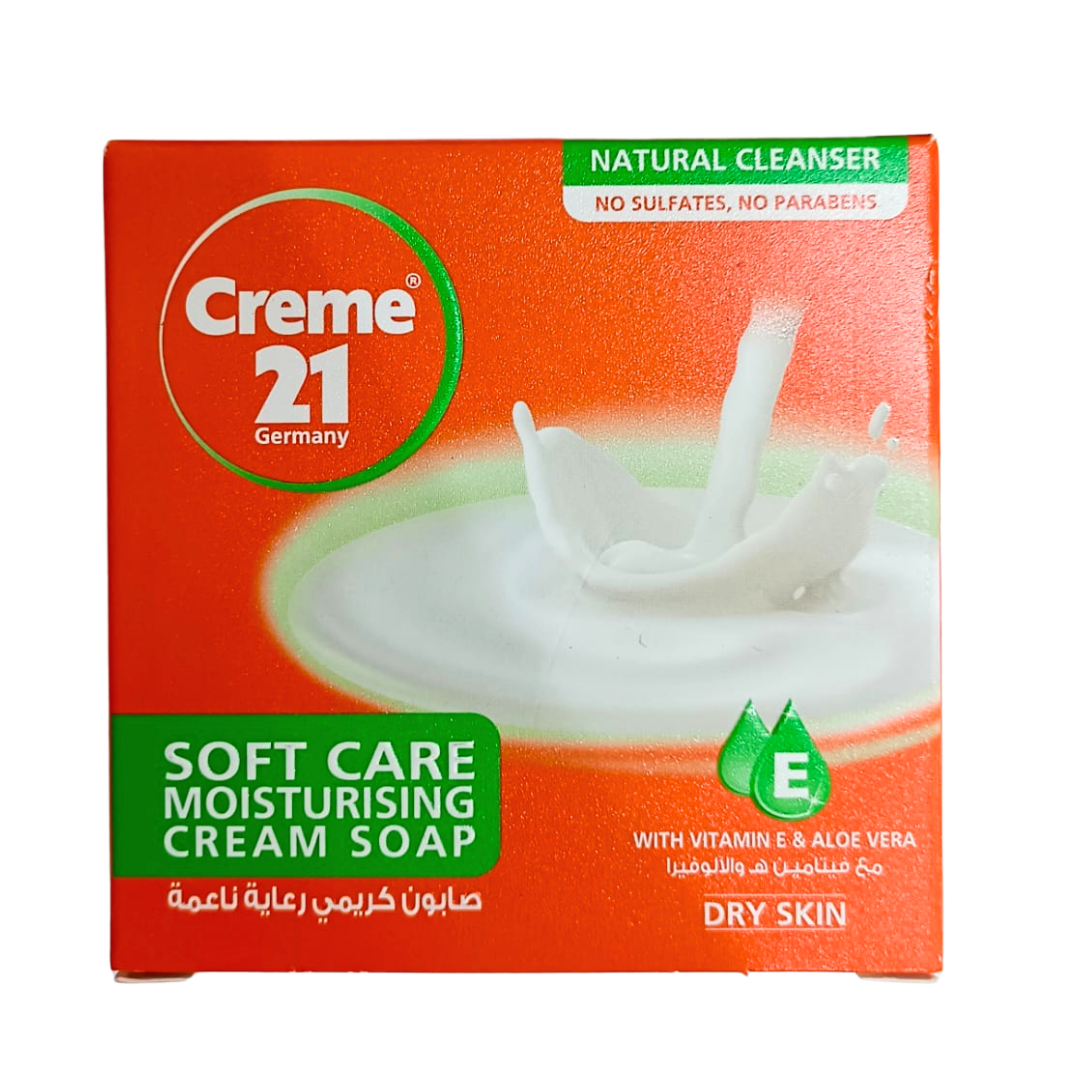 Creme 21 Intensive Moisturizing Cream Soap - Dry Skin ( NO SULFATE)